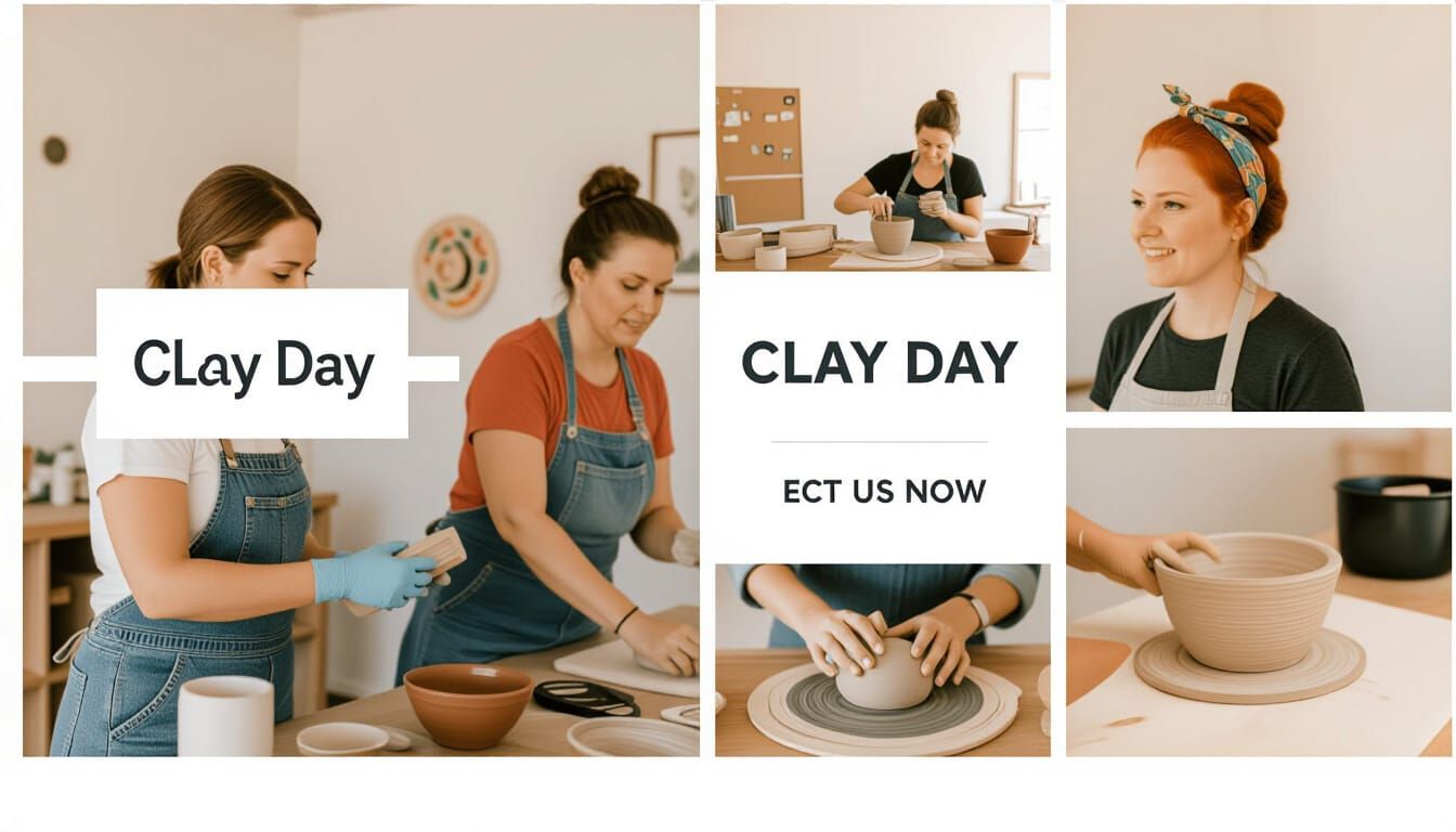 Colorful Clay Art Creation