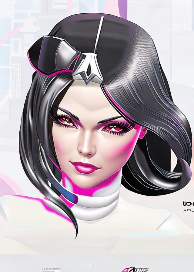 Cyberpunk Girl Portrait in 8K Resolution