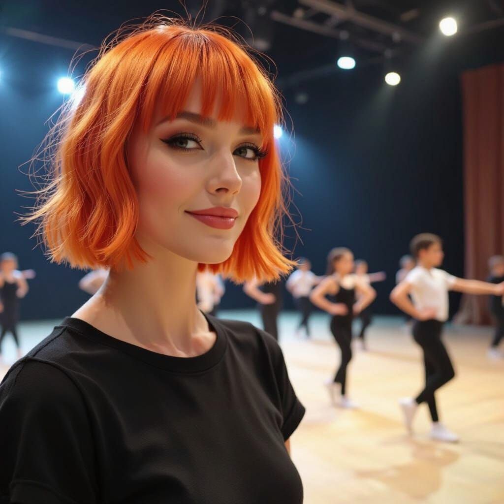 Energetic Kids Practicing Physical Theatre on Stage