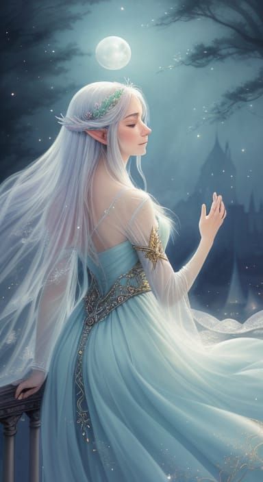 beautiful elf princess