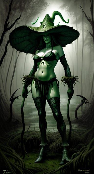 Dark Ages Swamp Goddess