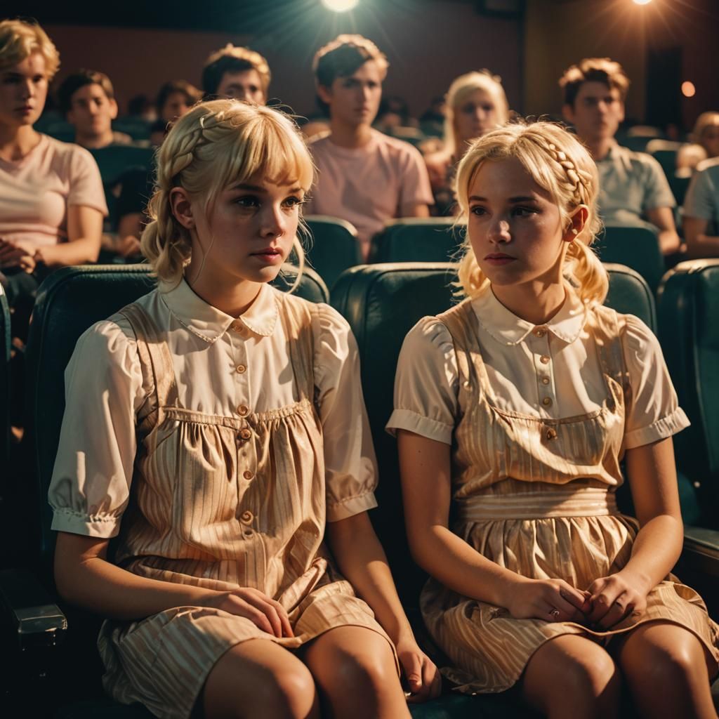 Tomboy's Cinema Moment in Golden Hour