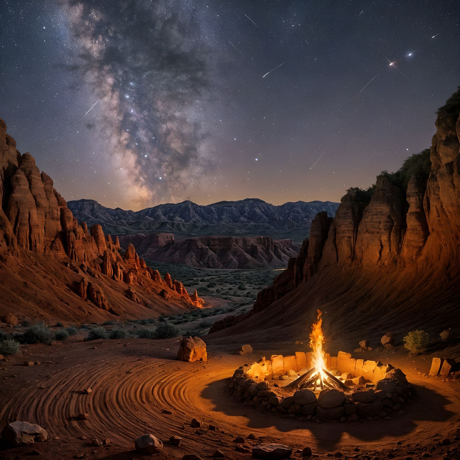 Camping in Canyonlands National Park