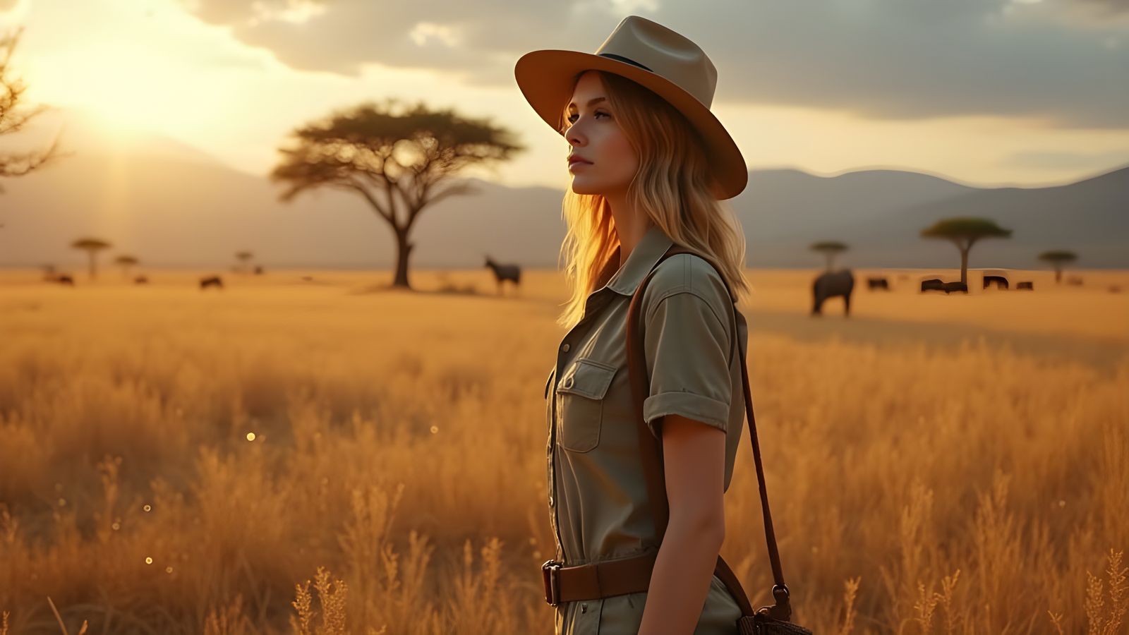 Anastasia Baranova on Safari: Detailed Digital Art