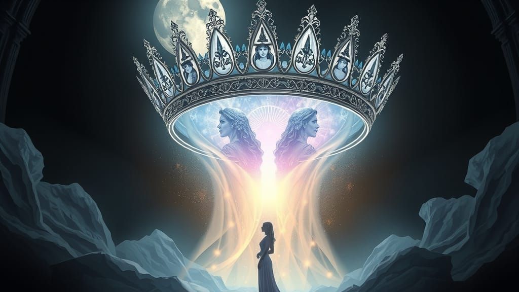 Crystal Crown Radiates Ancestral Light to Elara
