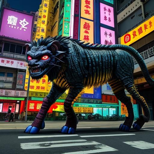 Psychedelic Chimera in Hong Kong
