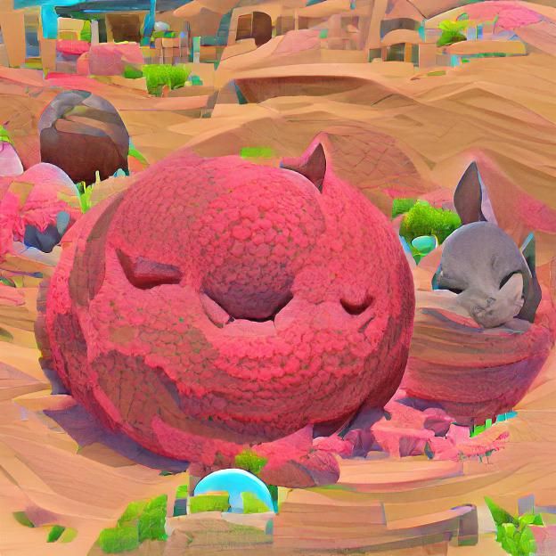 Slime Rancher Inspired Ambient Occlusion Landscape