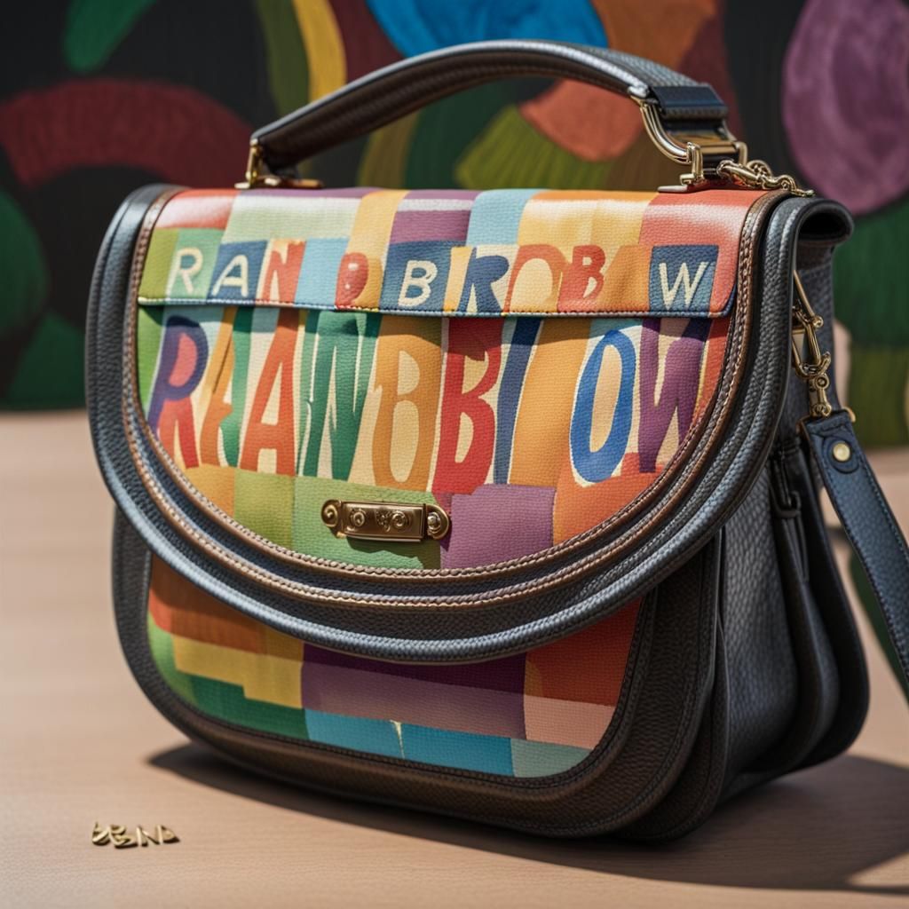 Colorful Repeating Text Pattern in Post-Impressionism Style