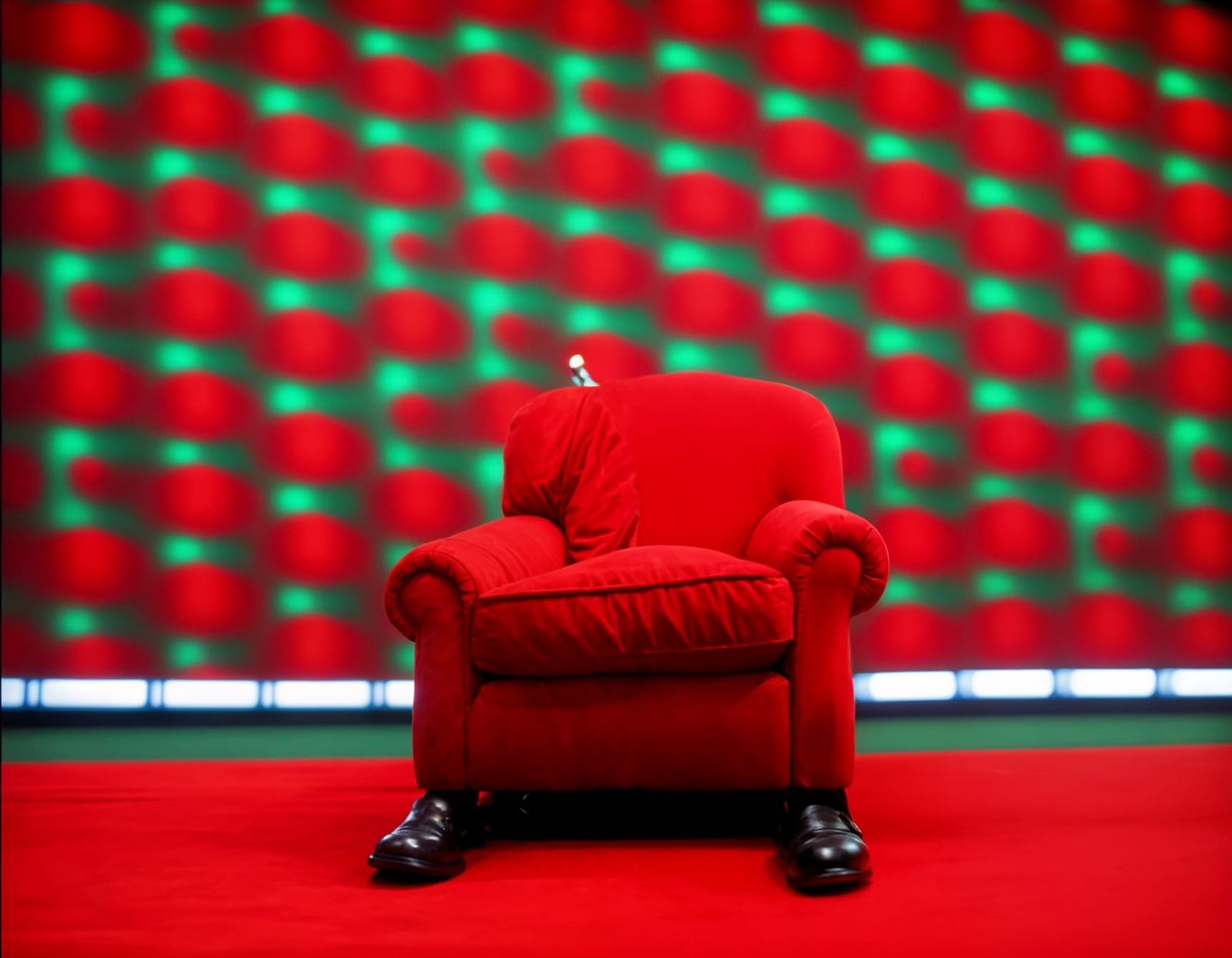 man swallowed by armchair  hahaha