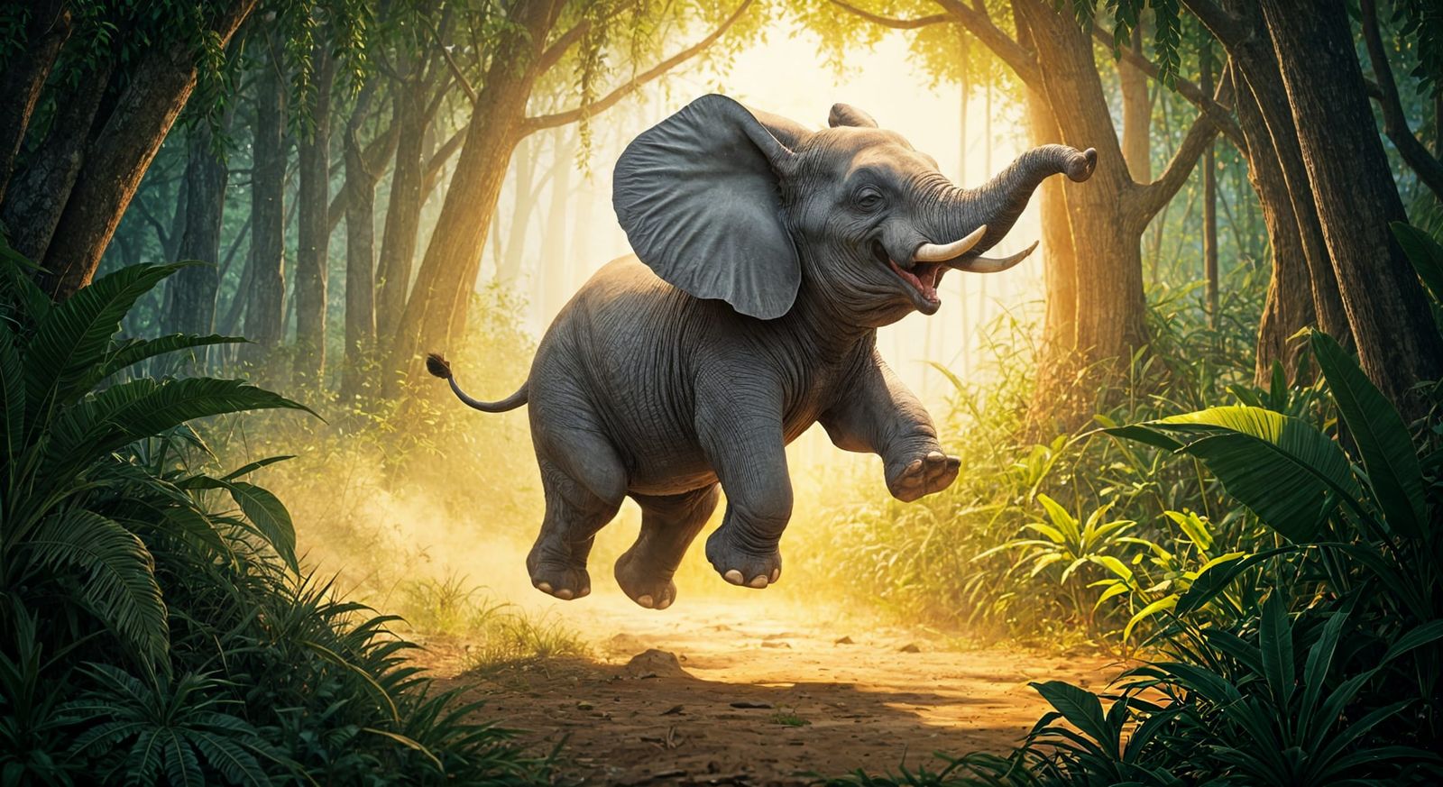 Jumping Elephant Dance