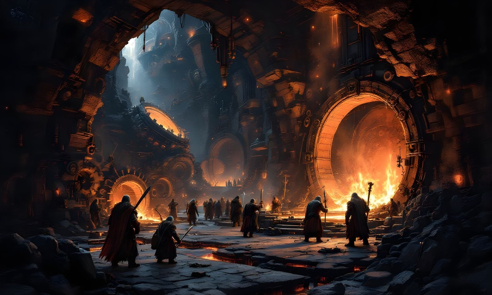 Epic Dwarven Forge of Legend