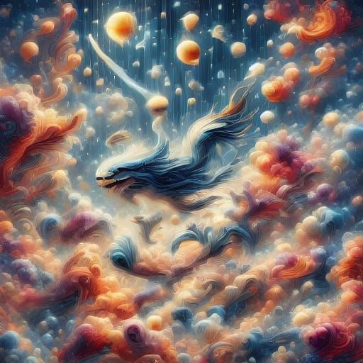 Enchanted Kitchen with Self-Stirring Utensils