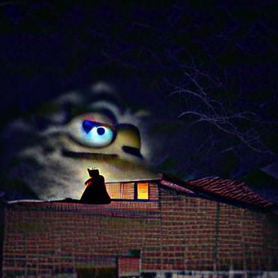 Dark Figure Watches from the Shadows