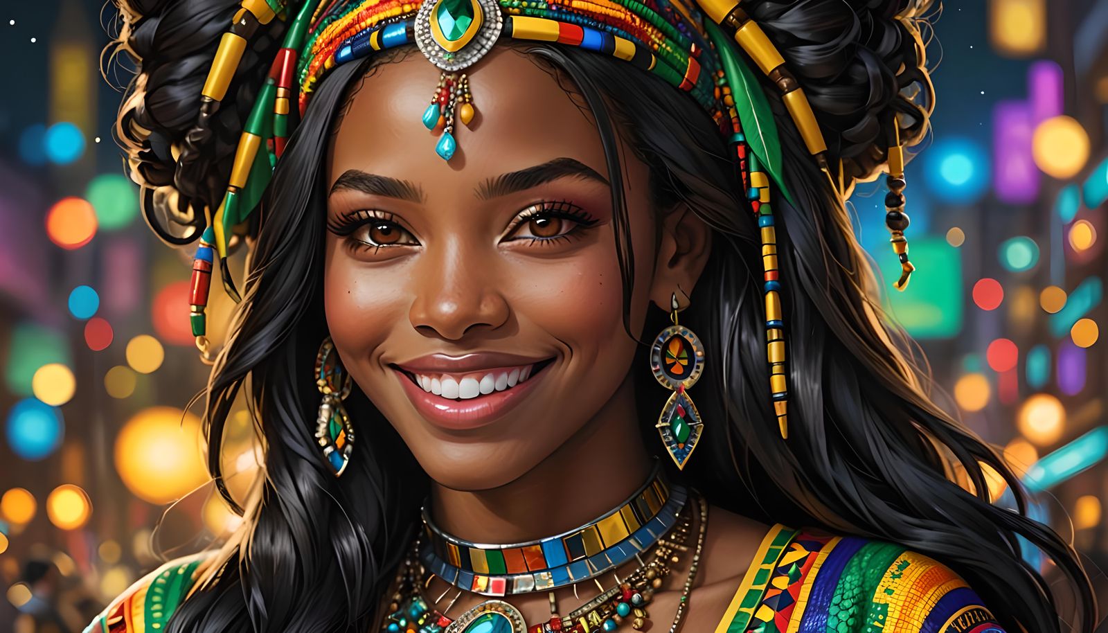 Young Jamaican Woman