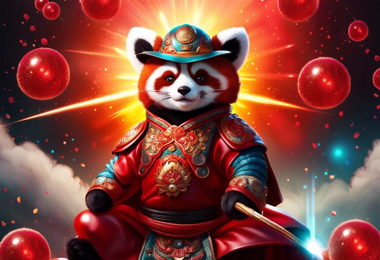 Emperor Red-Panda of the Asia