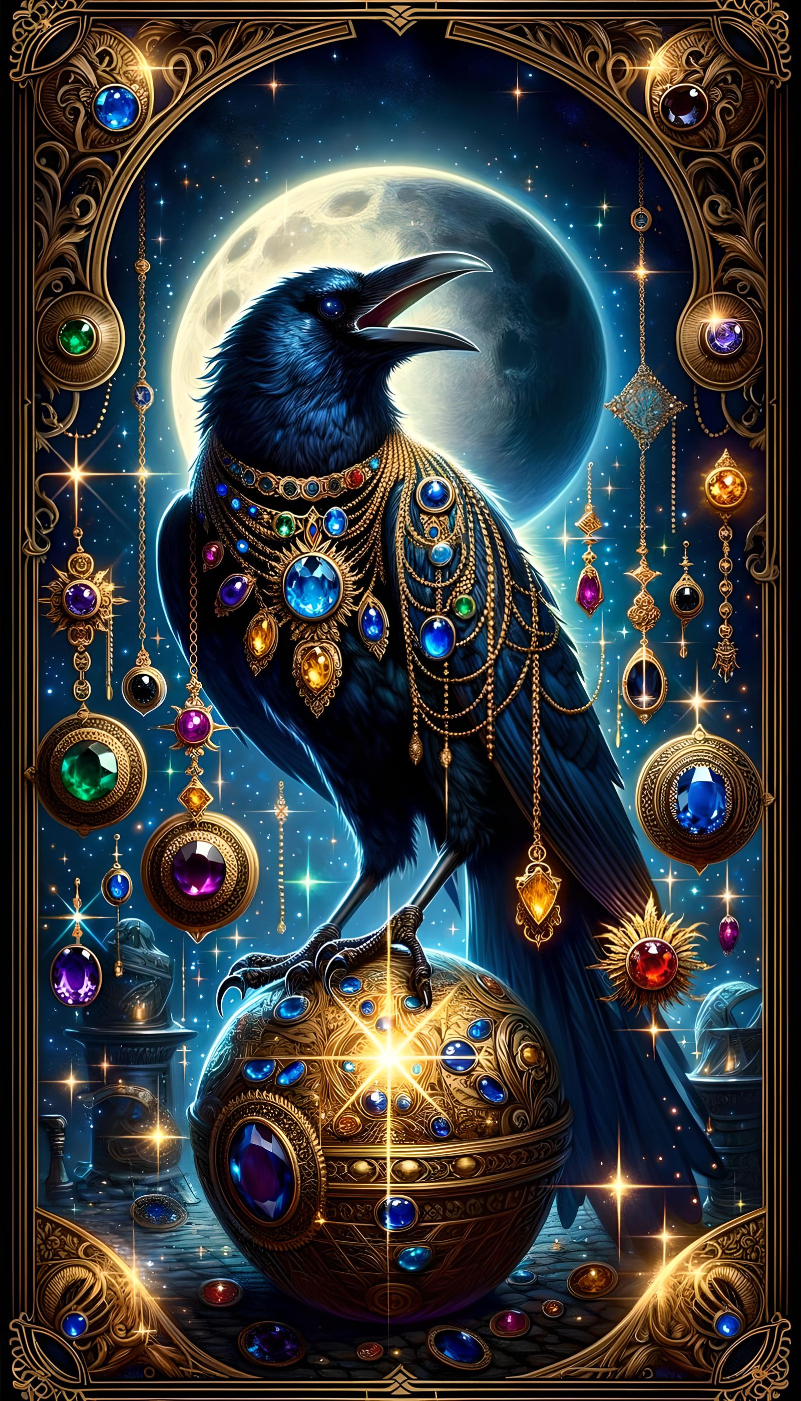 Magic crow