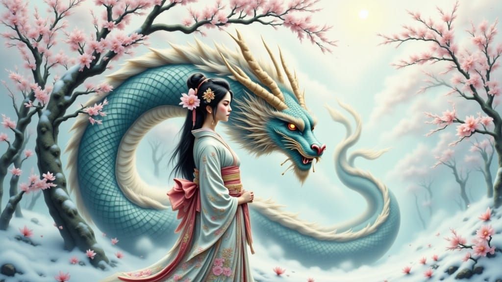 A Japanese Geisha princess