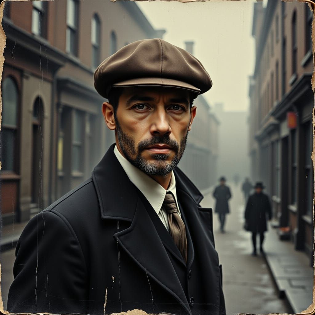 Street Gang Member of 1900s England