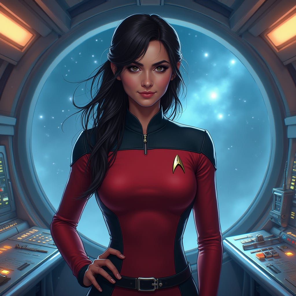 Emmanuelle Chriqui as Starfleet Officer