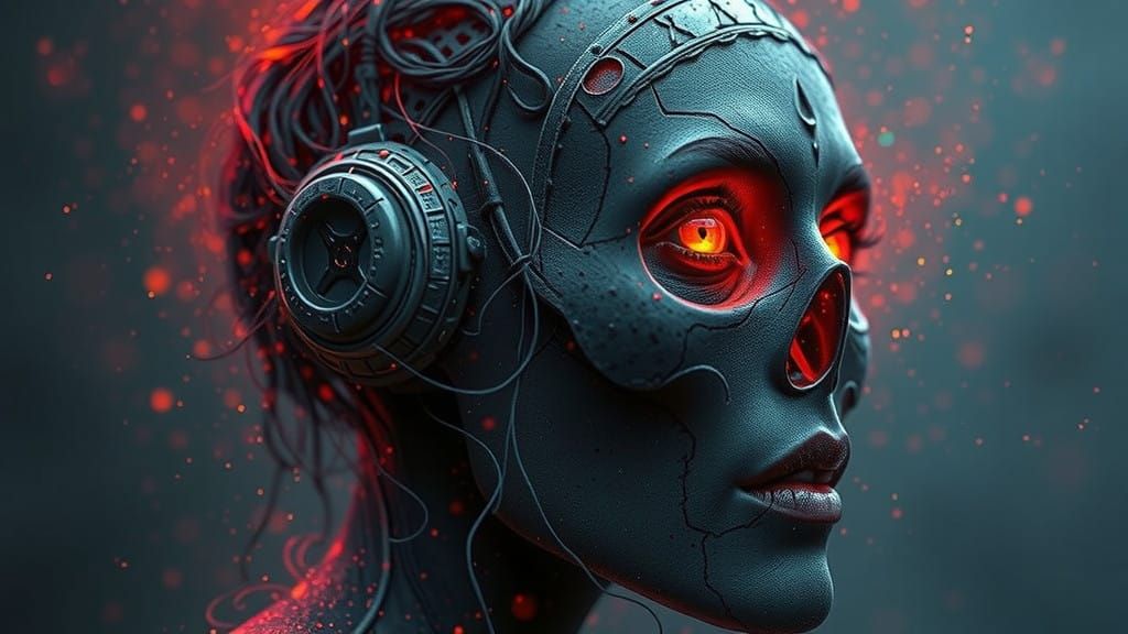 Enigmatic Woman in Soft Focus