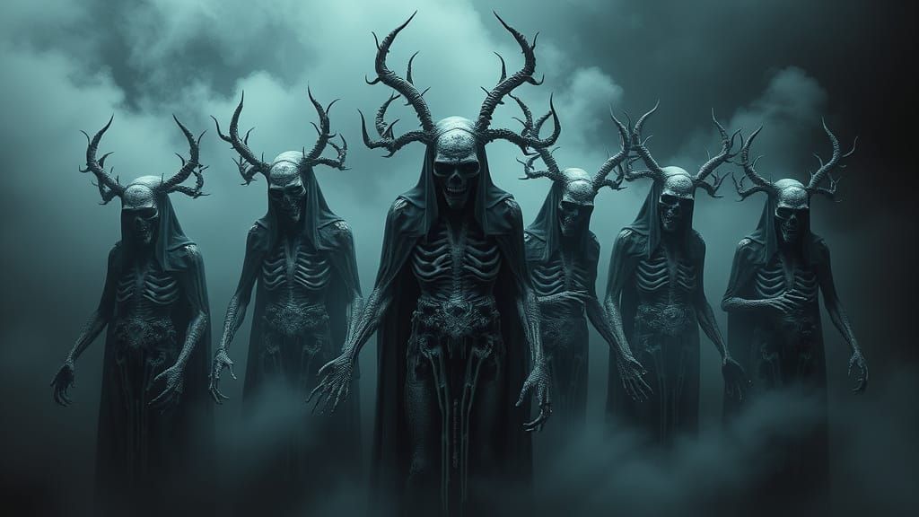 Surreal Portraits of Sin in a Dark, Mystical Realm