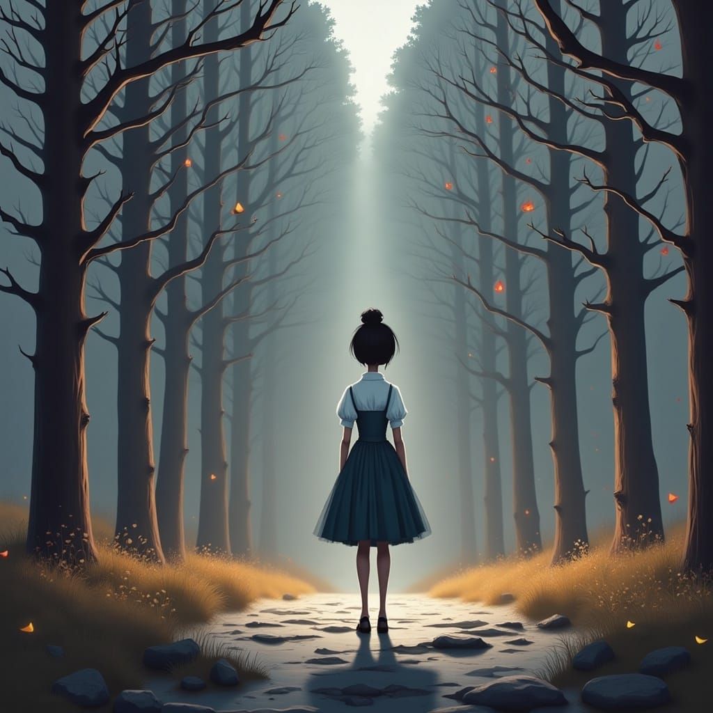 Shadowy Figure Lurks in the Background