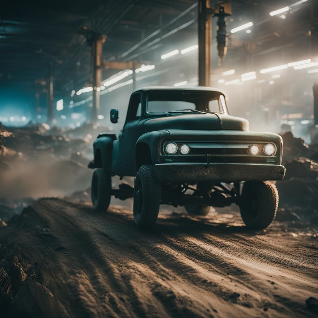 Ethereal Moment Frozen in Time, Cinematic Film Still