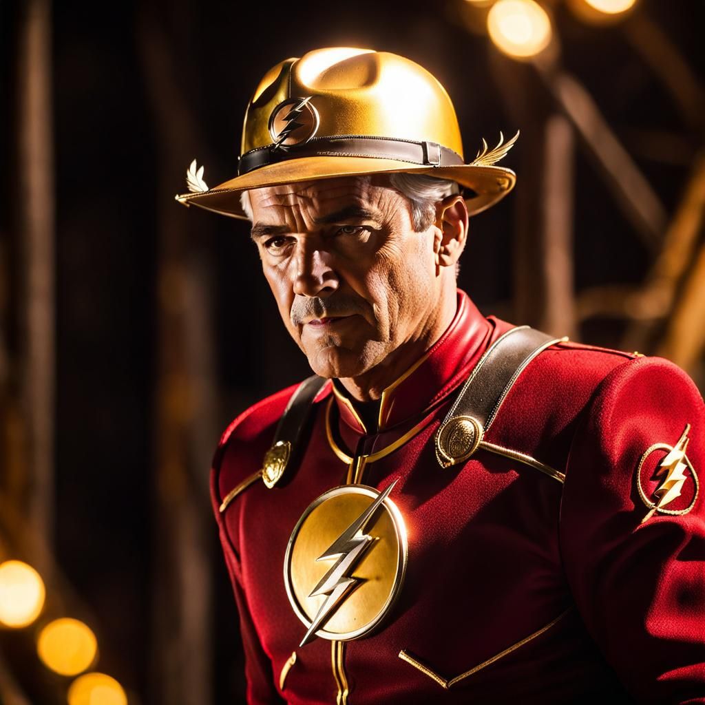 The Flash Jay Garrick in Golden Age Style