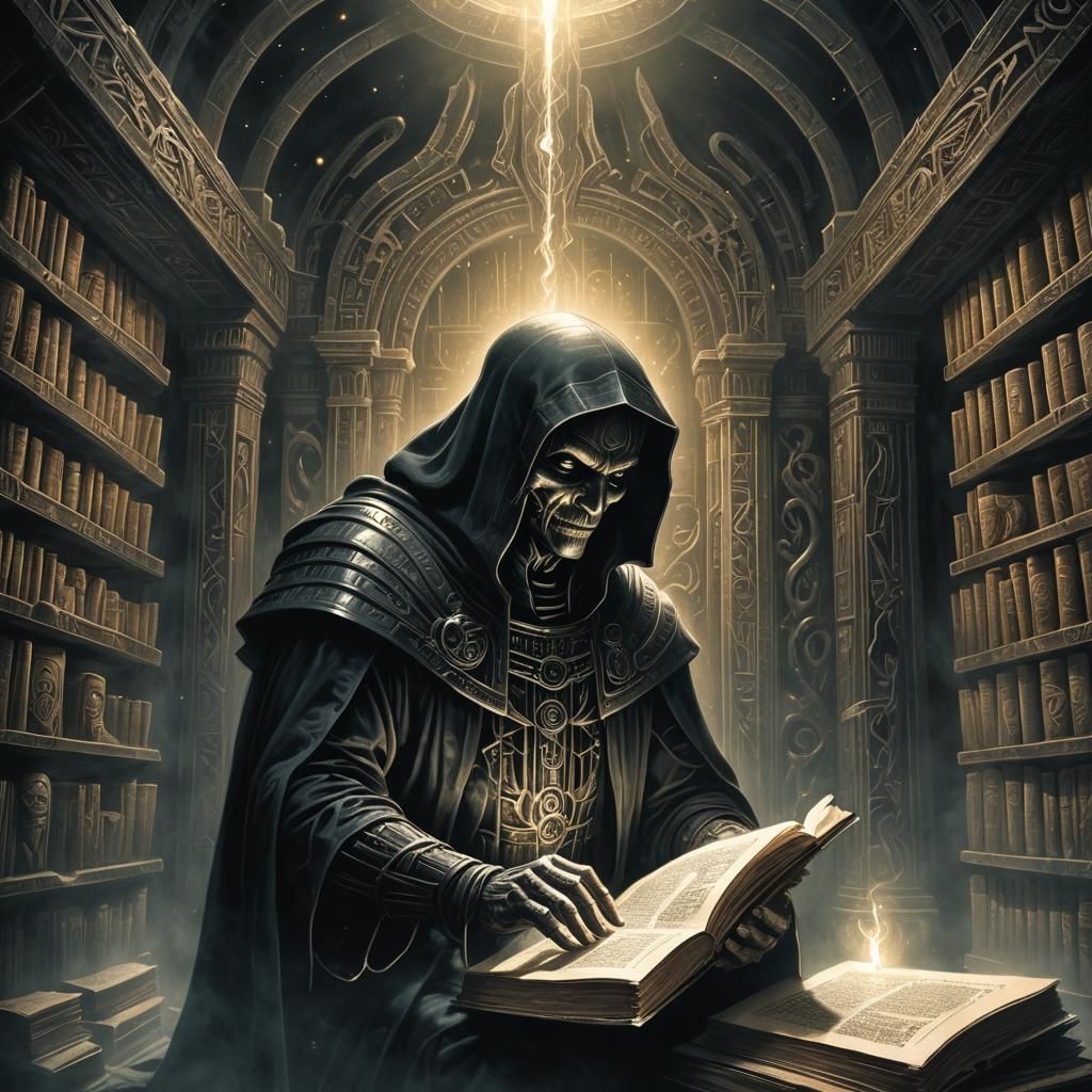 Mysterious Figure Uncovers Ancient Tome in Cosmic Horror Sty...