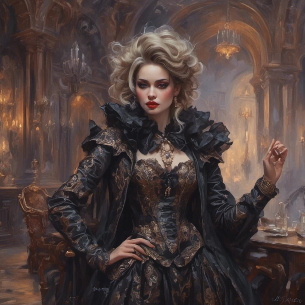 Enhanced Portrait with Dramatic Beauty Transformations