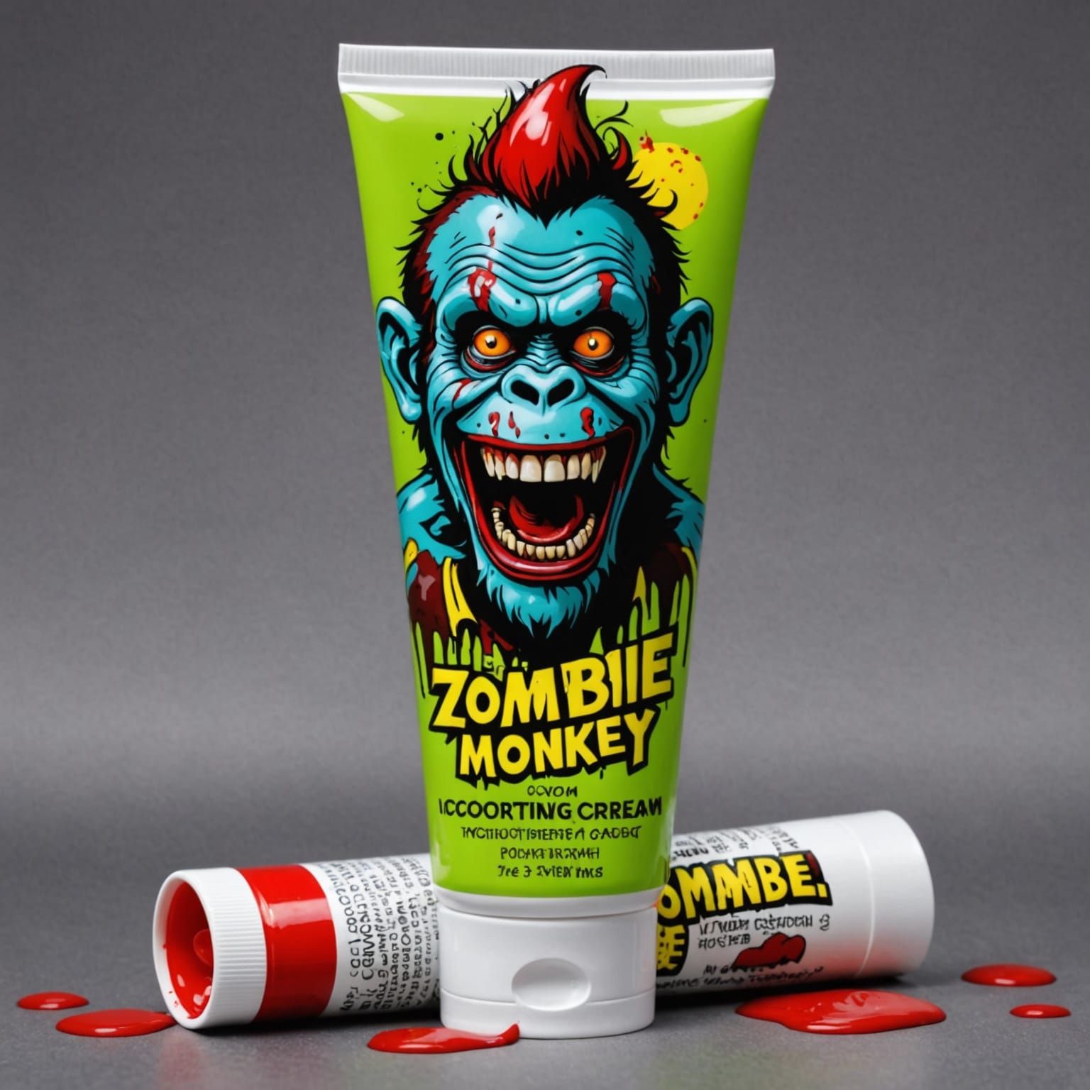 Grotesque Creature Relieves Unpleasant Odors in a Hygienic T...