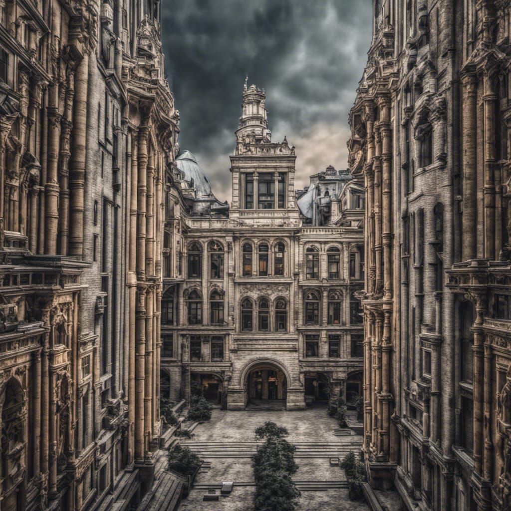 Hyperrealistic Cityscape Architecture in High Definition