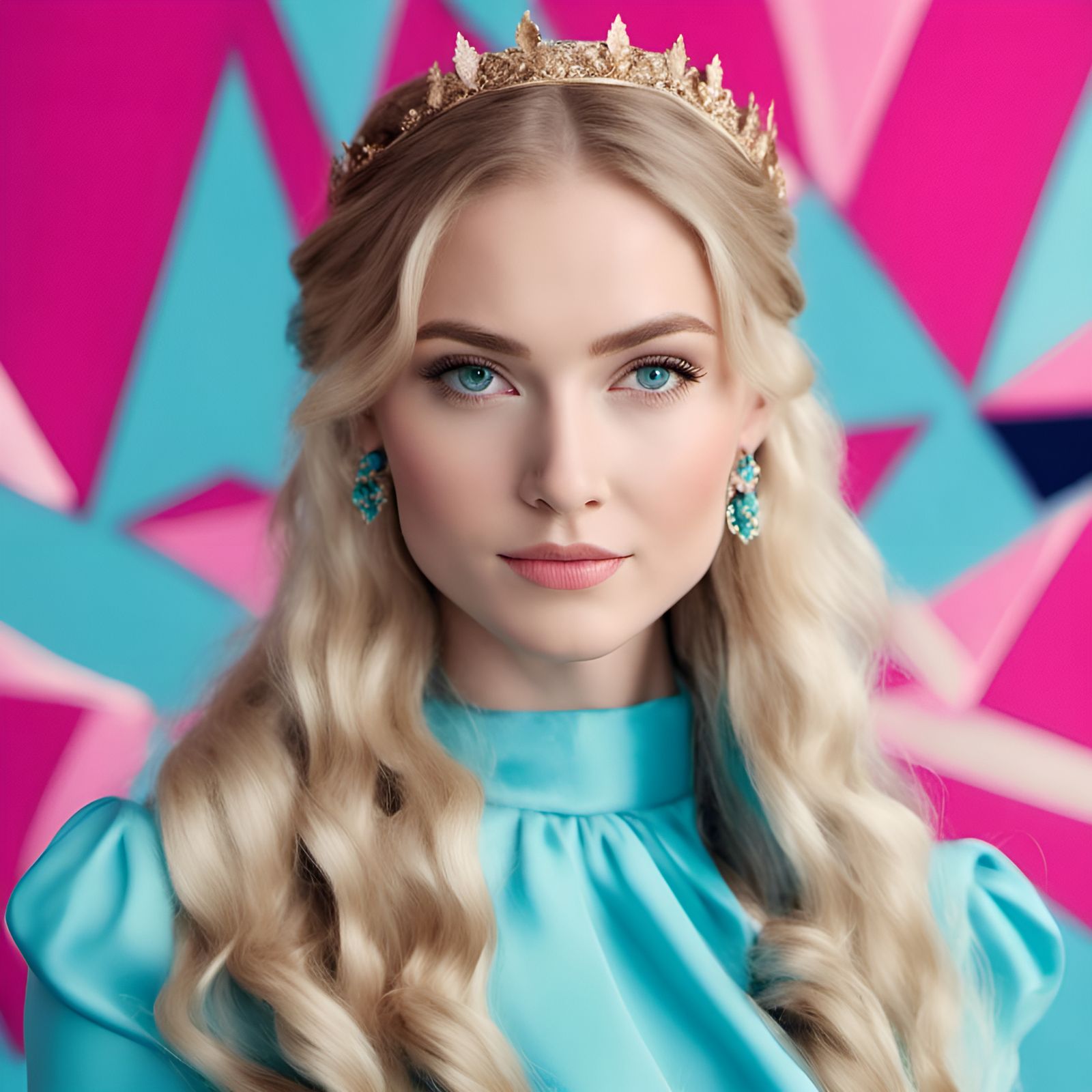 Dutch Woman Portrait in Erwin Olaf Style