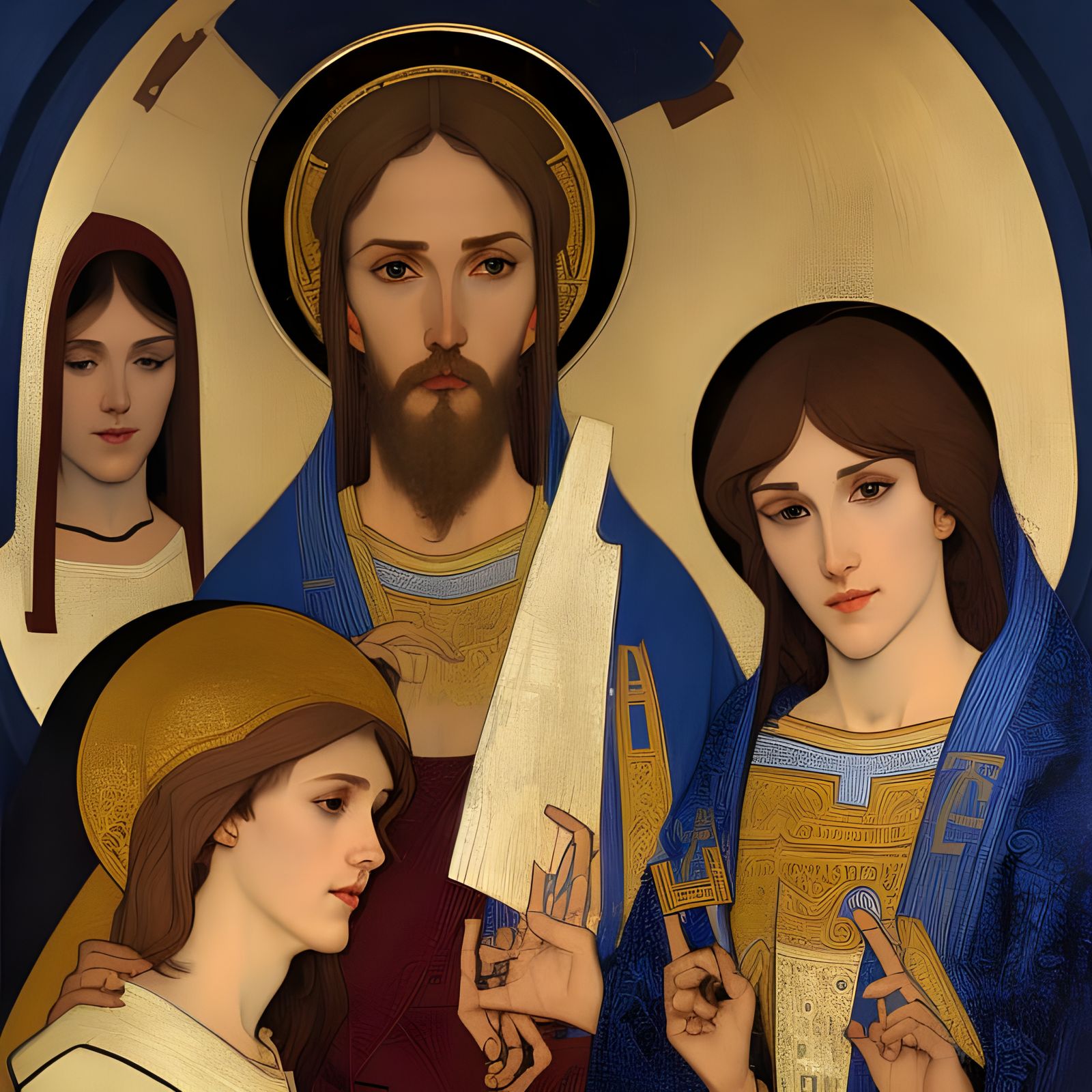 The Holy Trinity: Concept Art Portrait