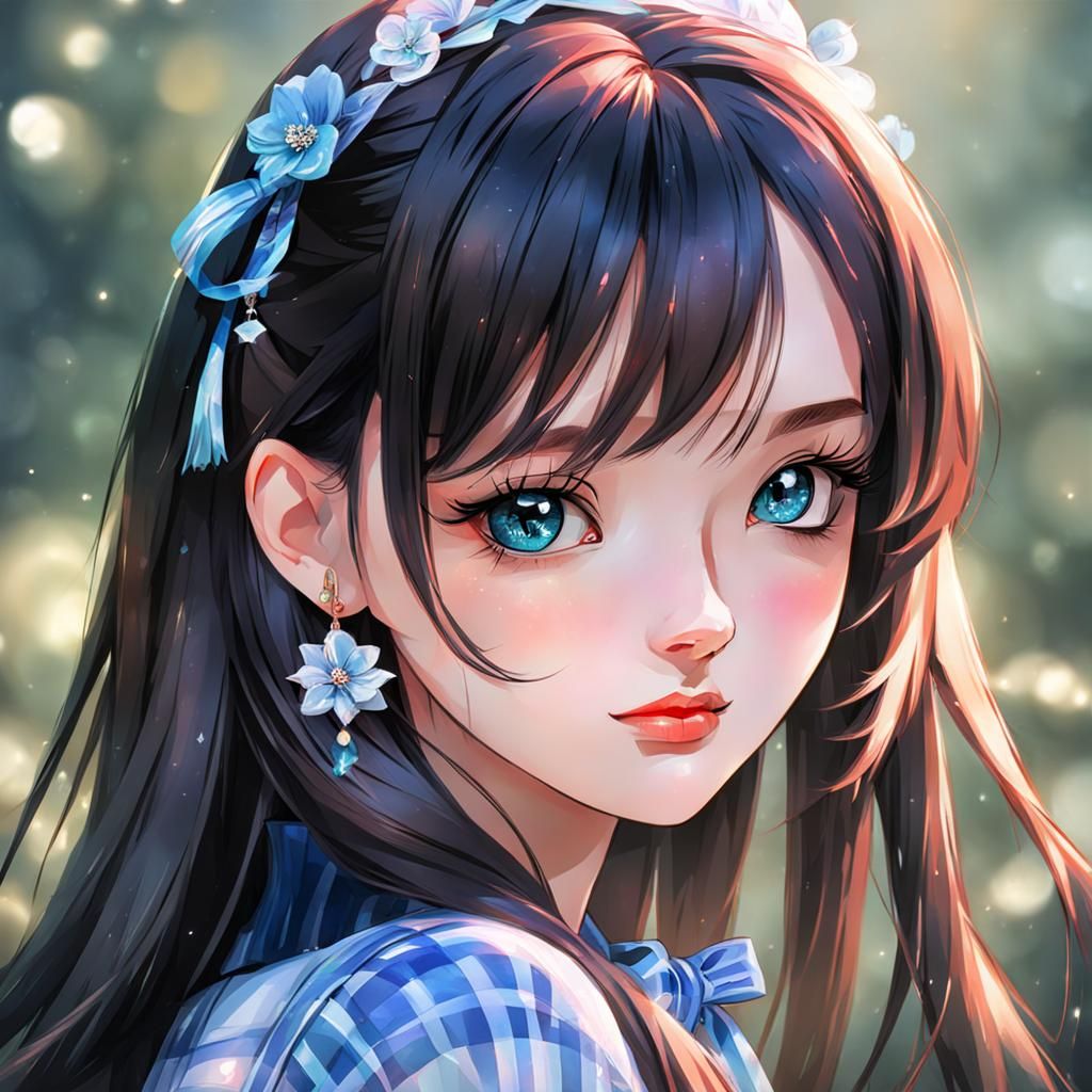 Pretty Girl Generated by AI
