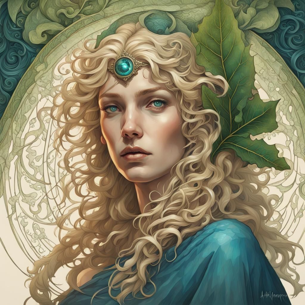 Ask the sibyl your fate - it is written on an oak leaf
