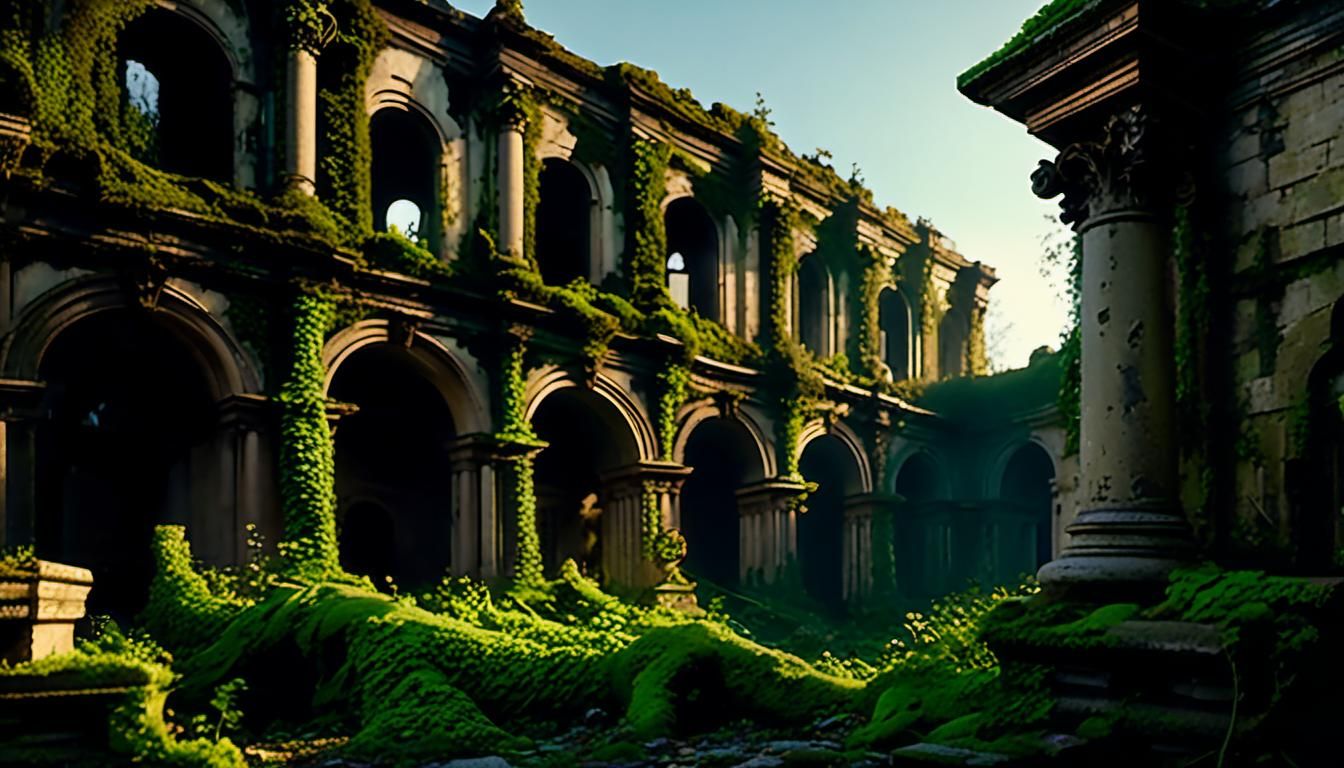 Abandoned Overgrown Place