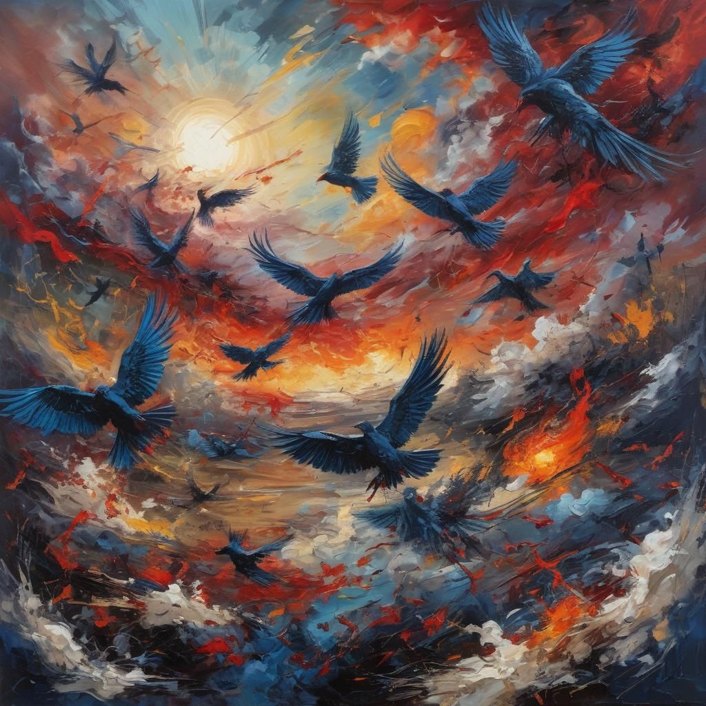 Heavenly Garden Meets Hellish Nightmare in Neo-Expressionism