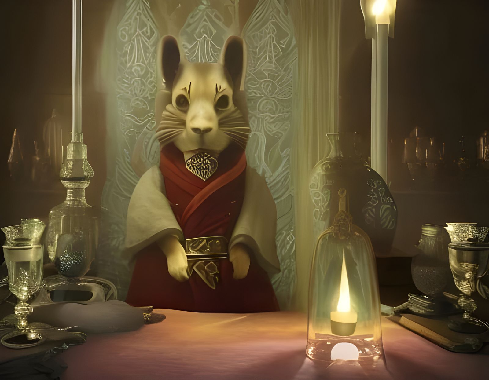 Wise Alchemist Squirrel