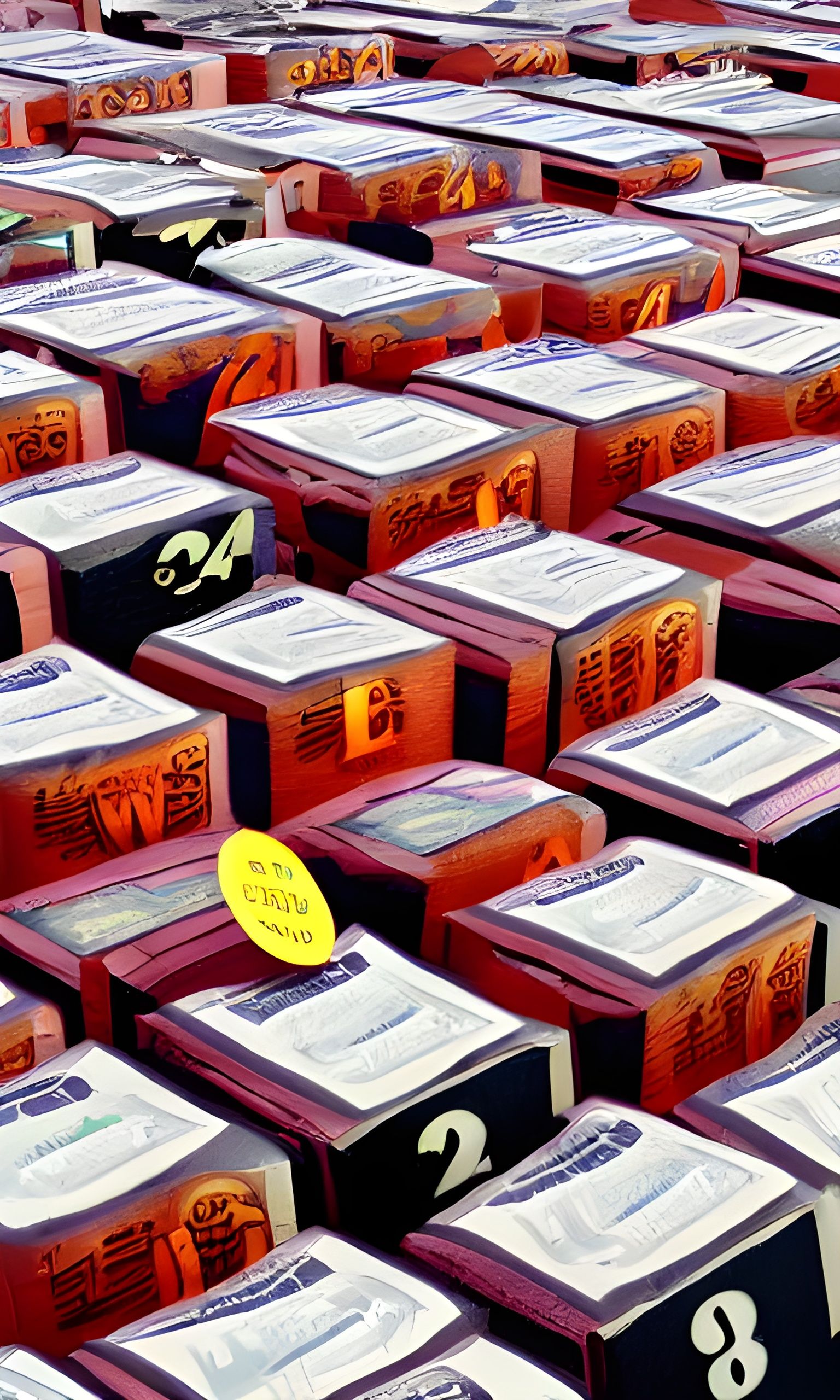 Abstract AI Image of Economic Inflation