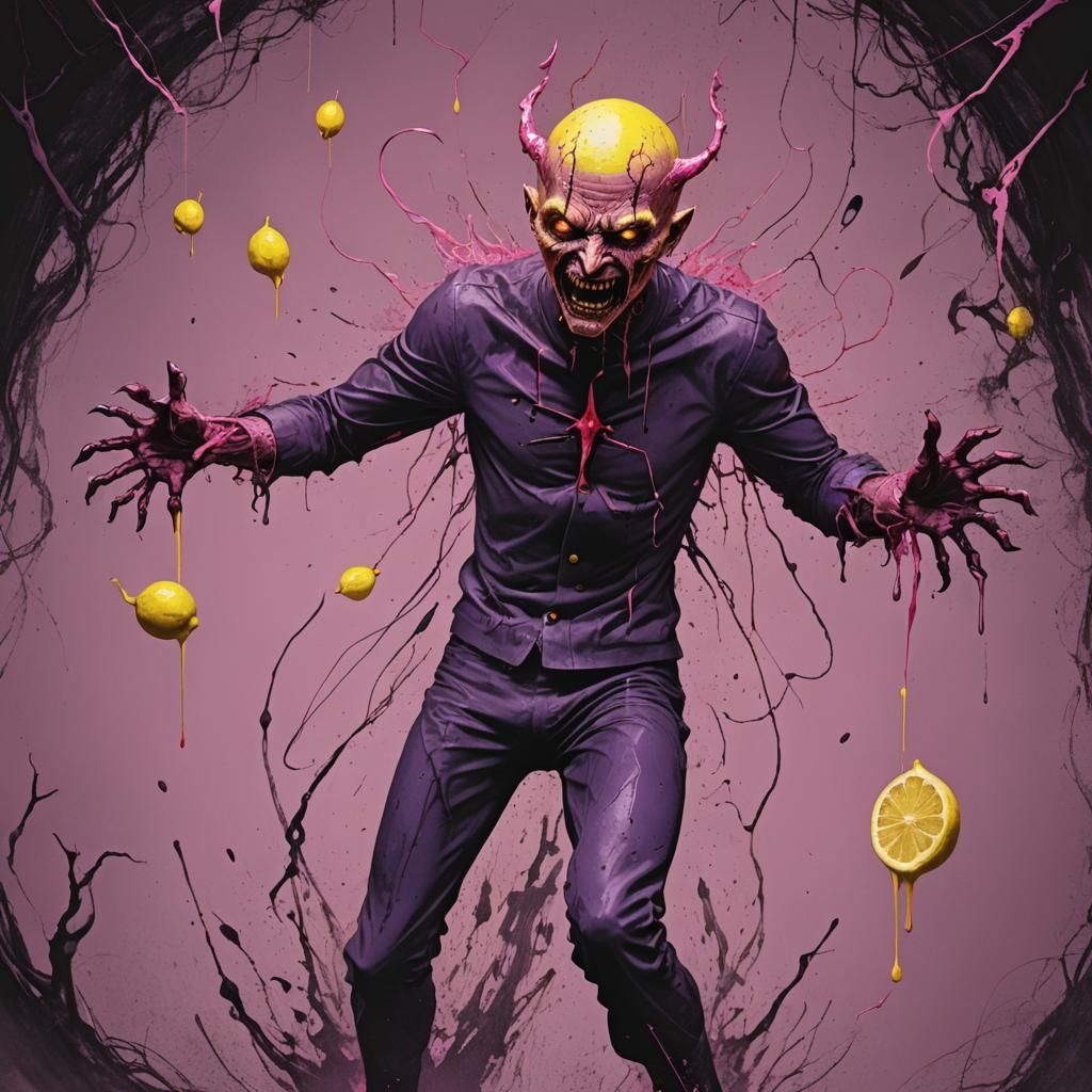 Dark Surrealism: Lemon Demon's Unsettling Portrait