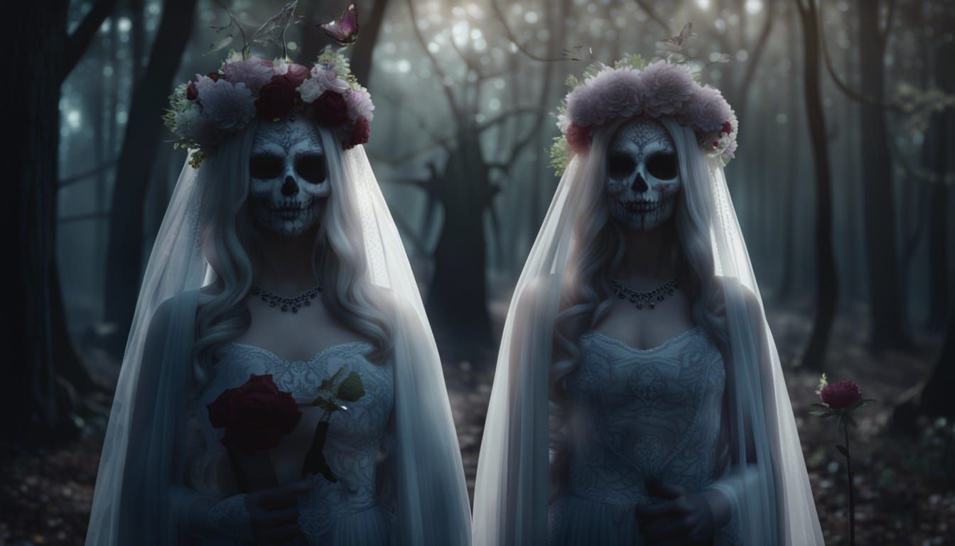 Haunting Undead Princesses in a Dark Forest