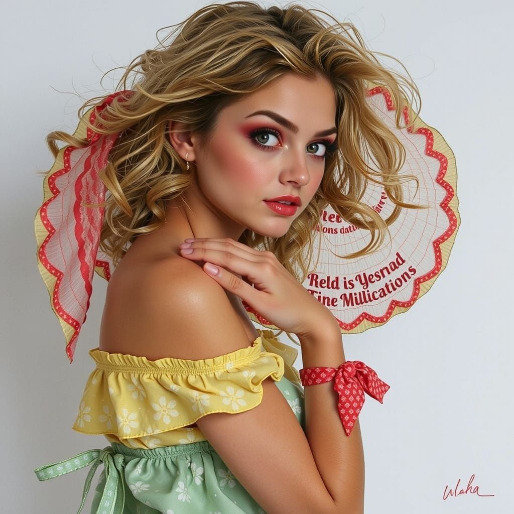 Abstract Swirling Red Forms in Dynamic Motion