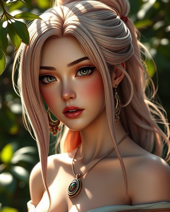 Photorealistic Image of Tsunade, Fifth Hokage