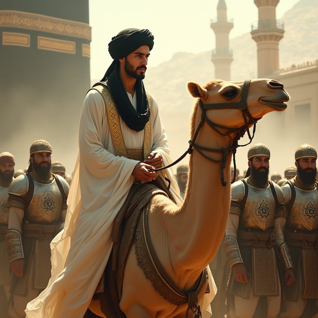 Mecca Entrance: Ottoman Miniature Painting of Islamic Tradit...