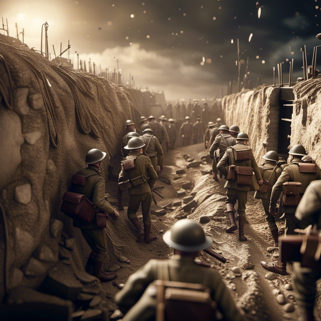 World War One Trench in Unreal Engine