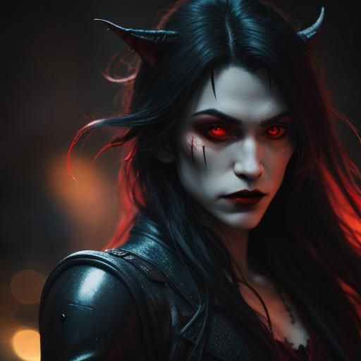 Vampire vs Werewolf: Close-Up Professional Photography