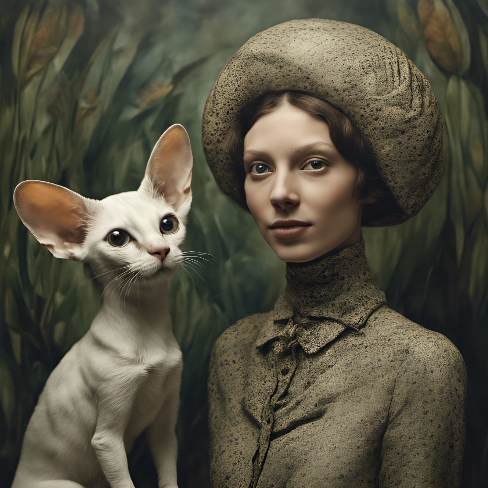 Alien People and Pets: Photorealistic Emotional Portrait