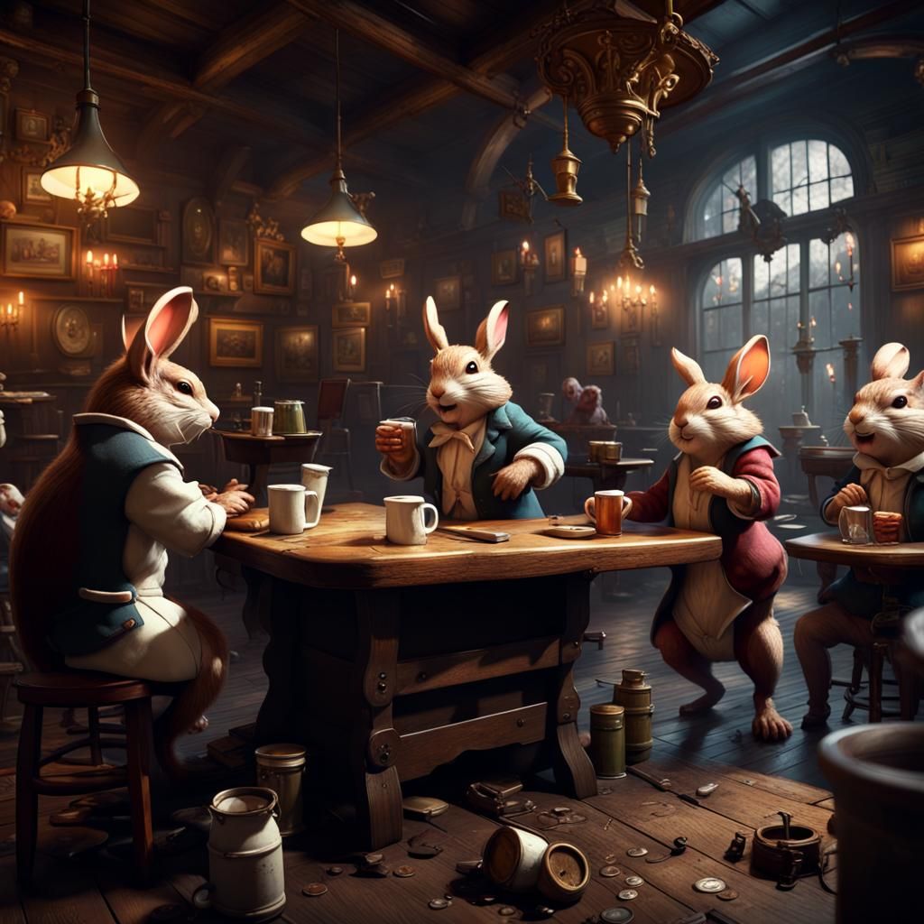 It's Been a Wild Night Down at the Hillhopper Tavern