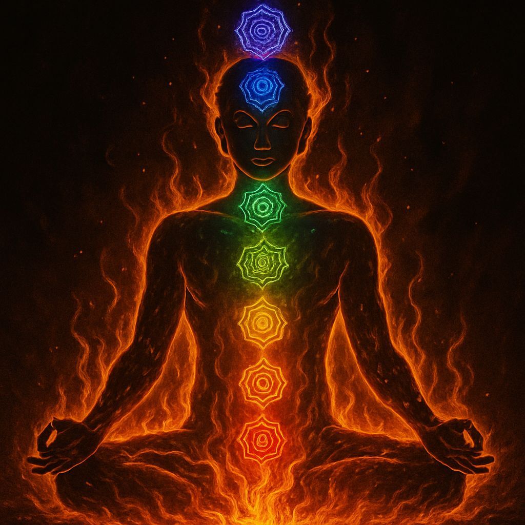 Fire Meditation: Balancing Seven Chakras